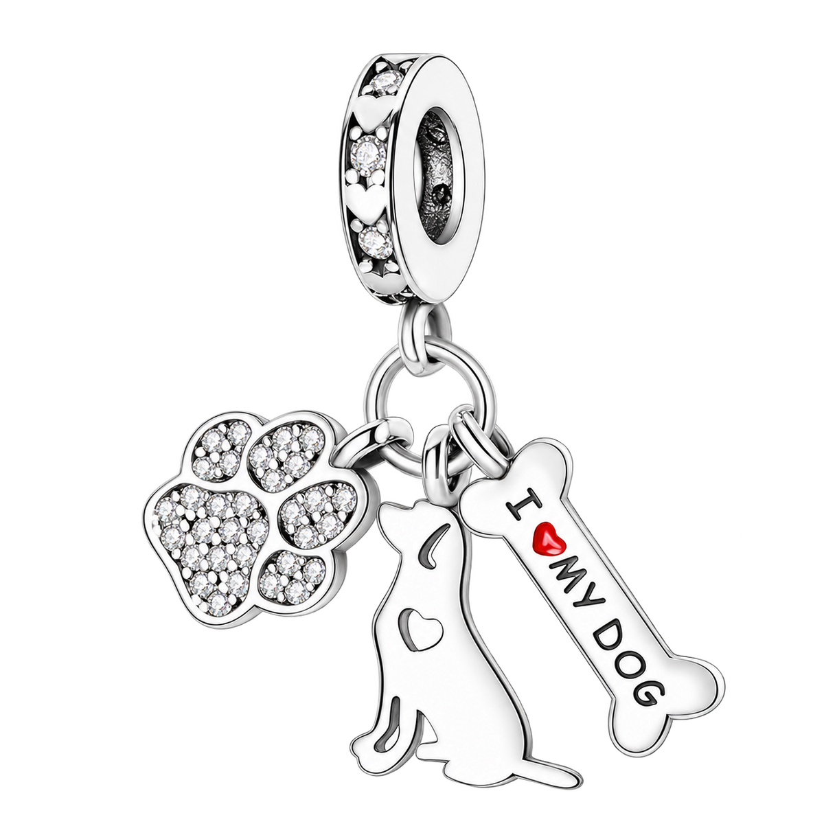 Charm product on a transparent background