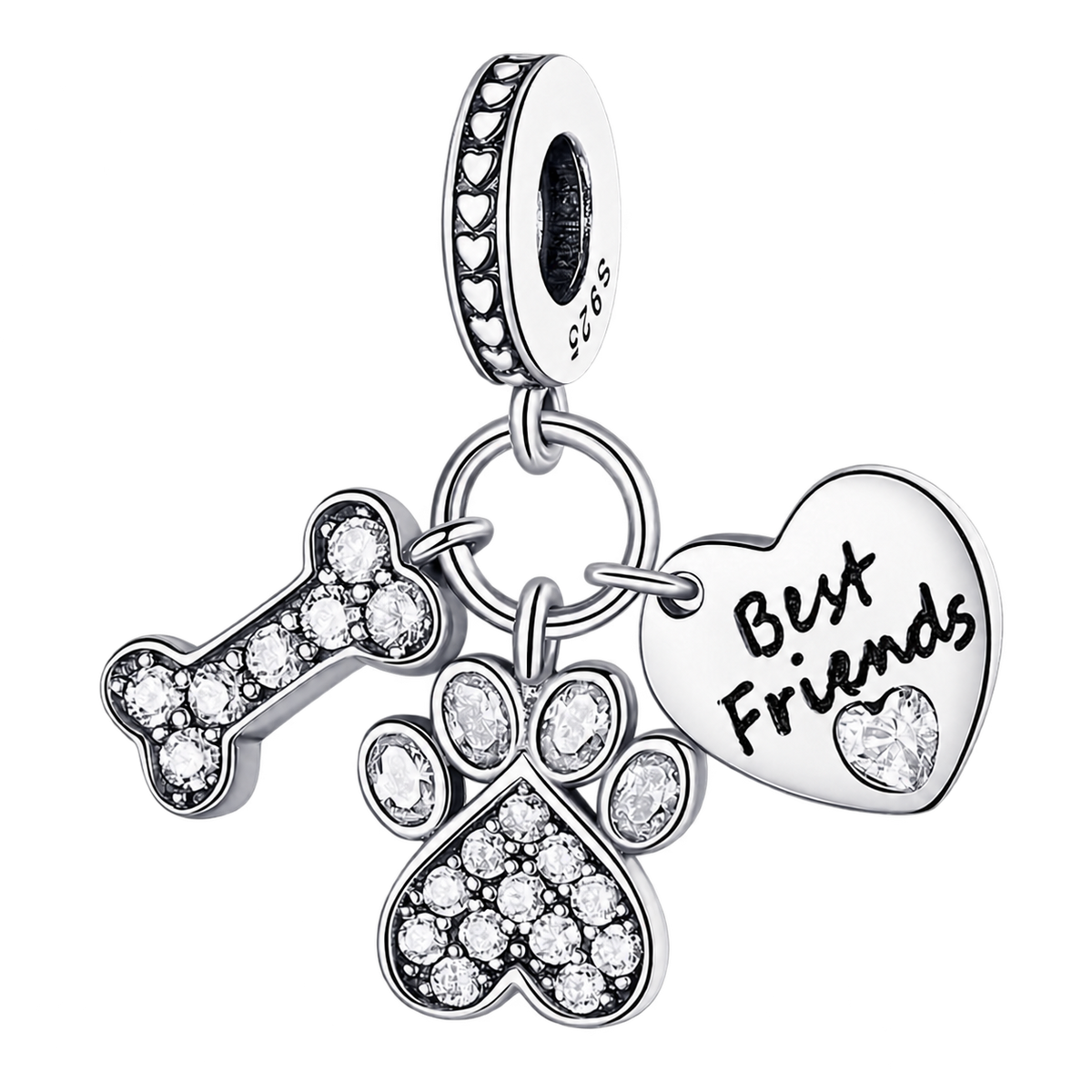 Charm product on a transparent background