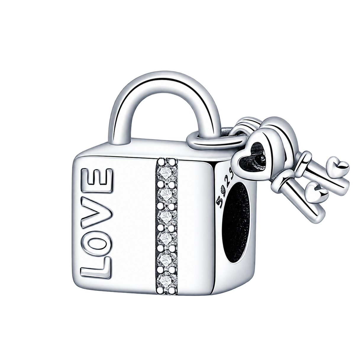 Charm product on a transparent background