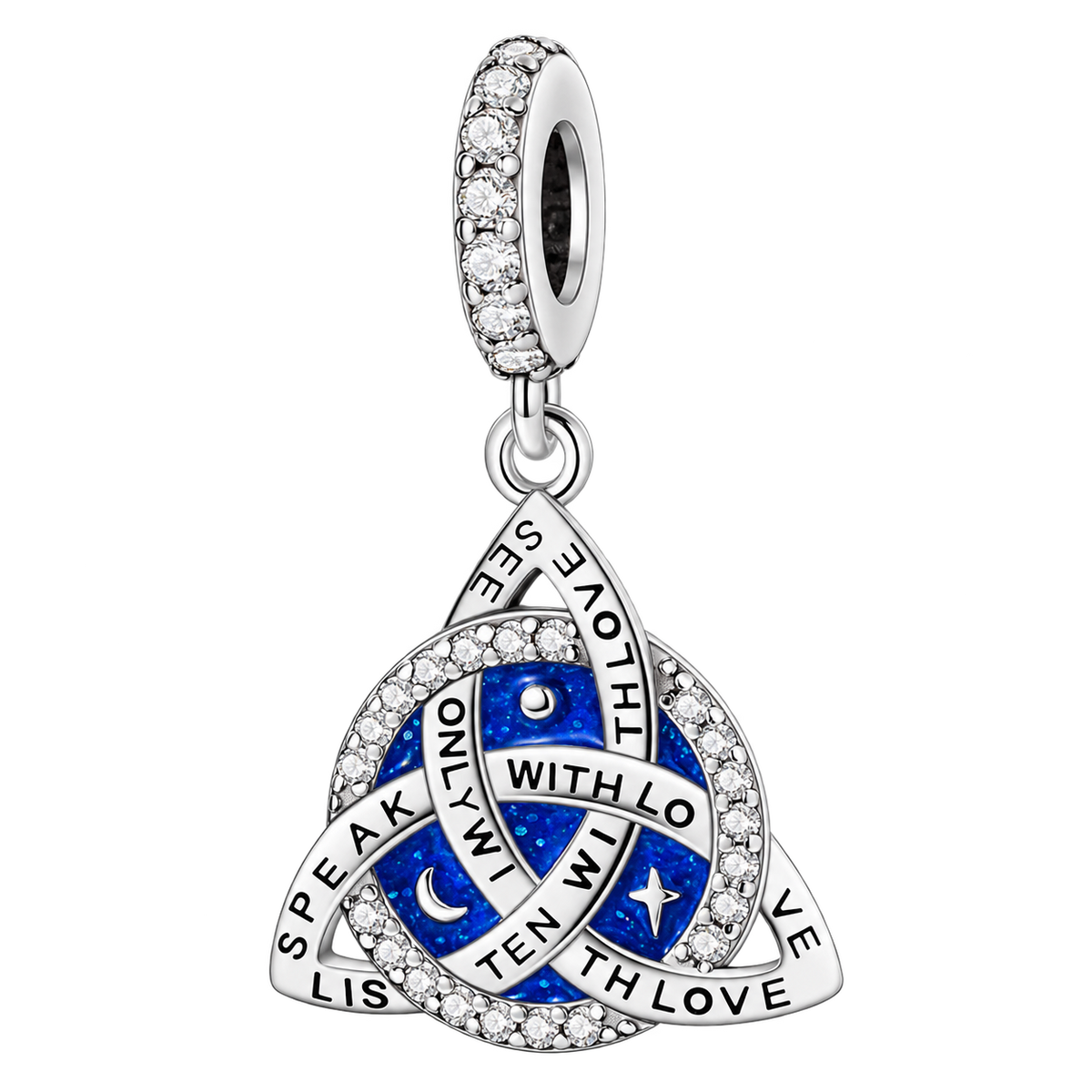 Charm product on a transparent background