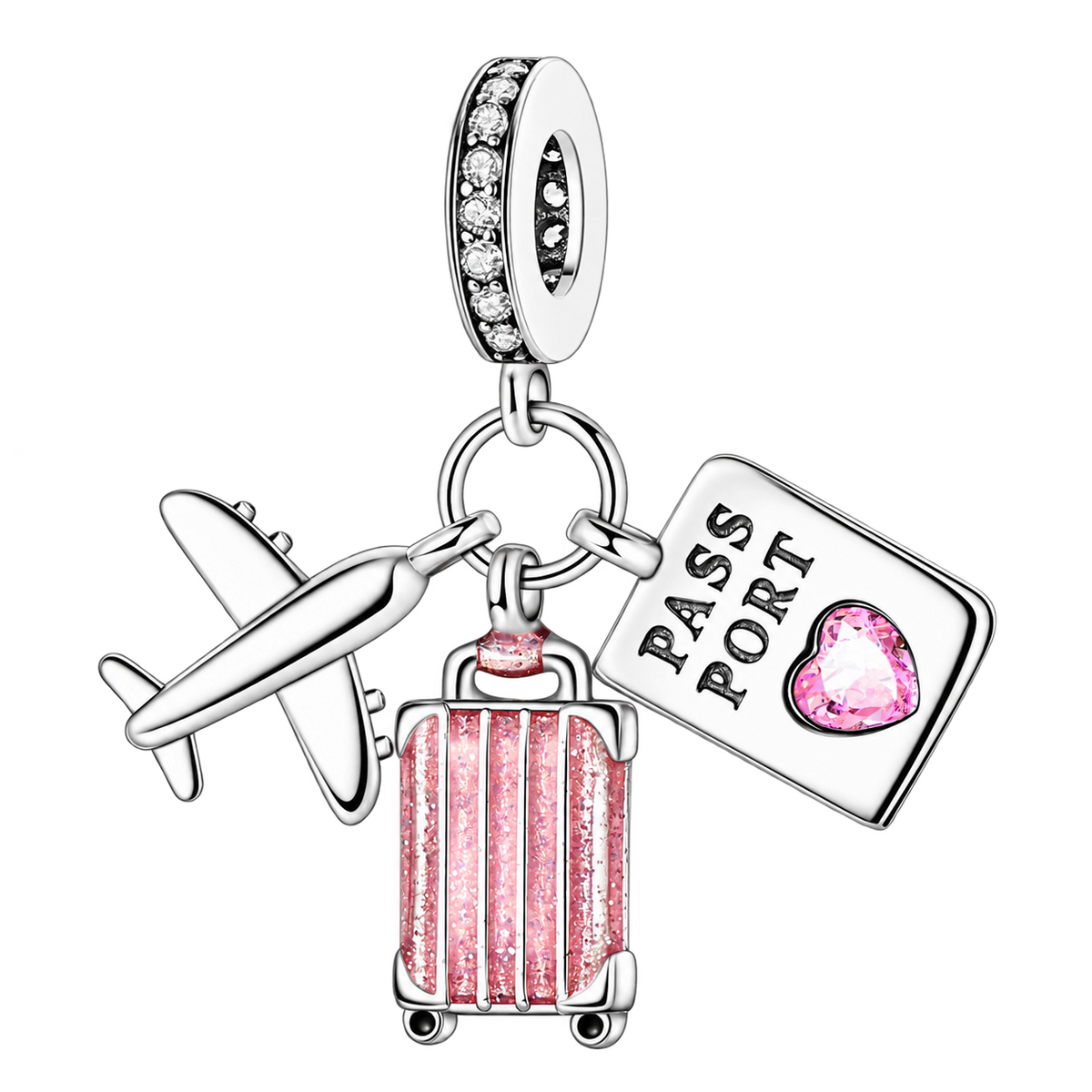 Charm product on a transparent background